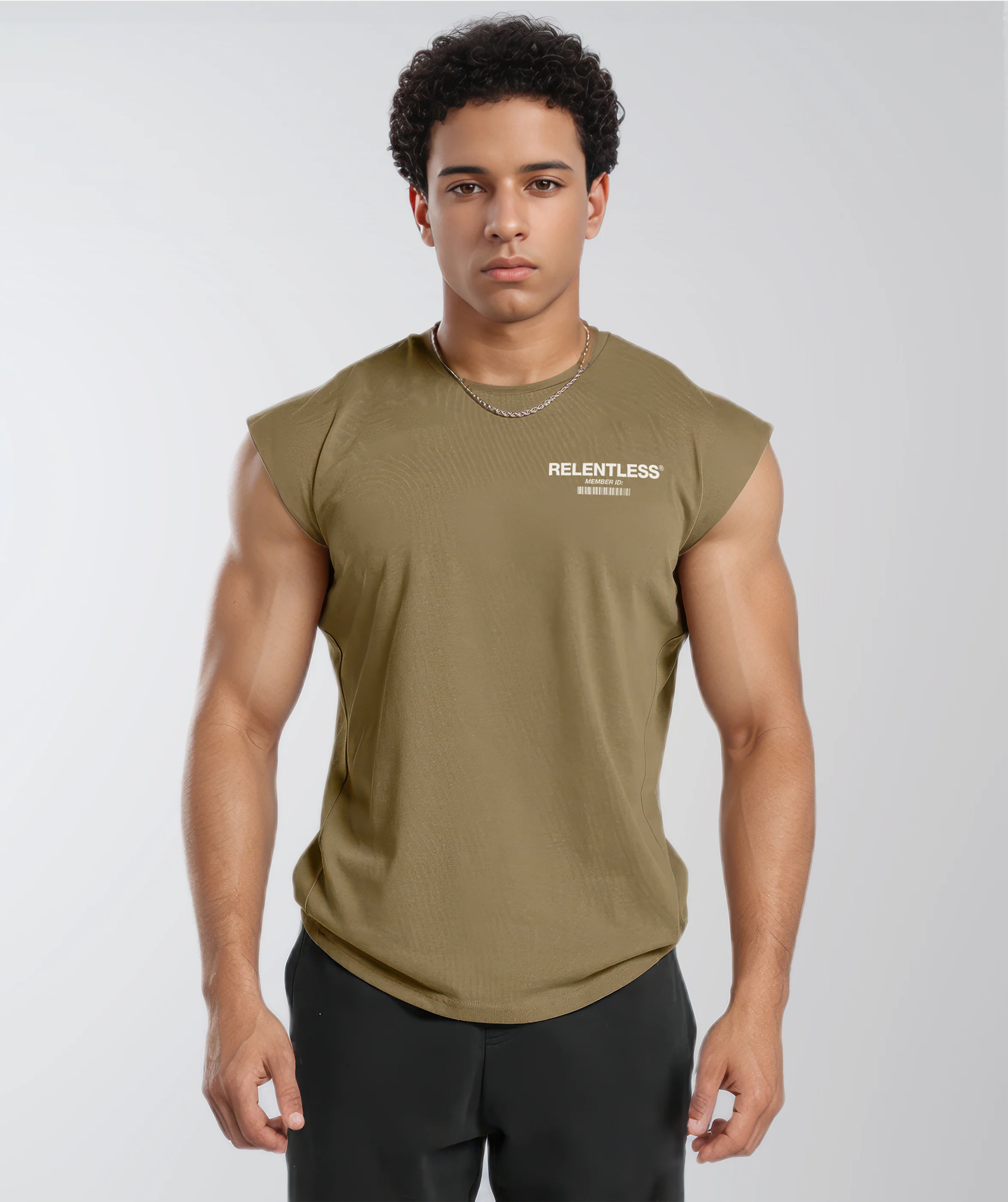 Athletics Club Cut-Off Tank