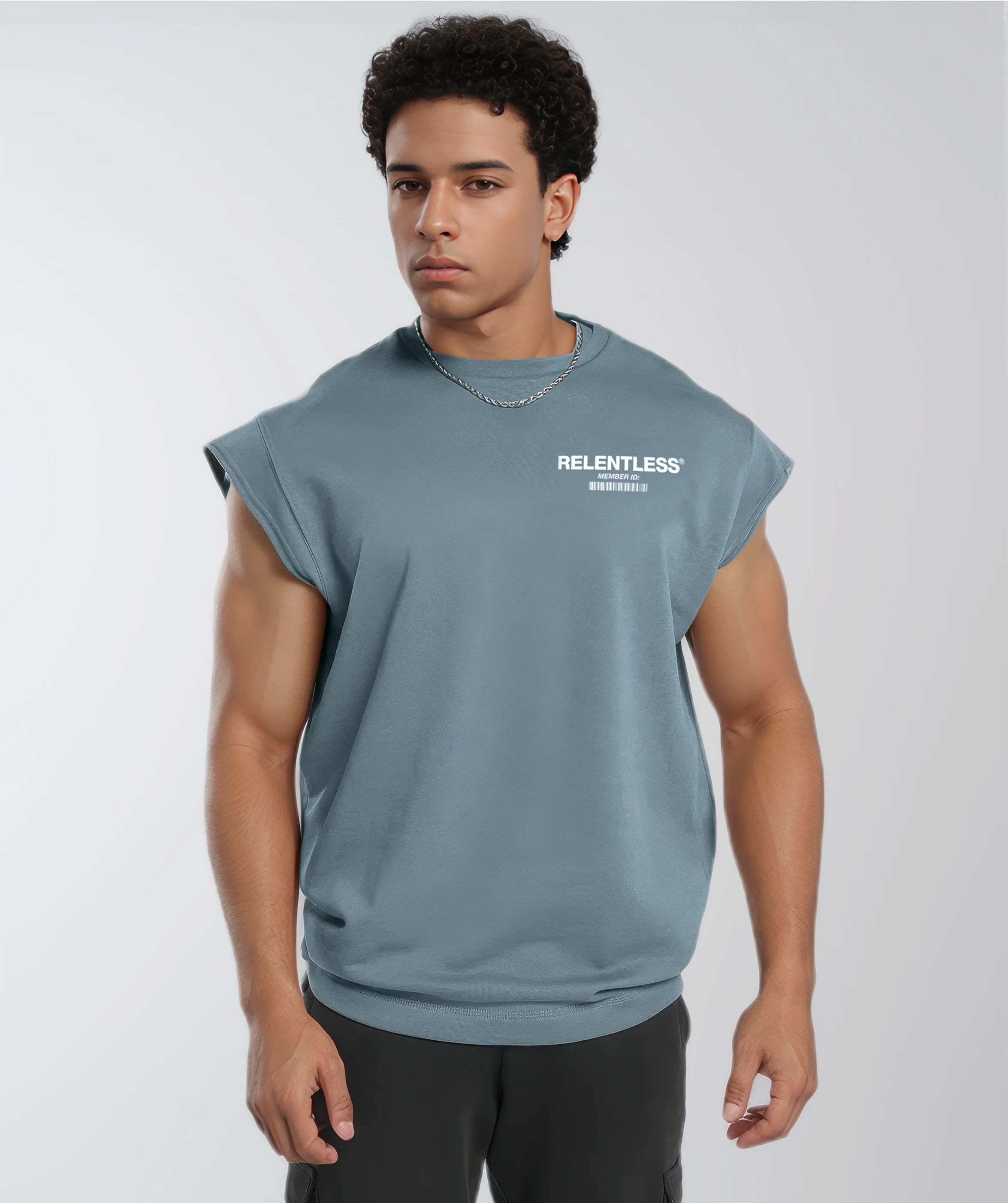 Athletics Club Cut-Off Tank